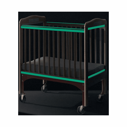 Lights Out Evacuation System Crib w/ Mattress by Foundations