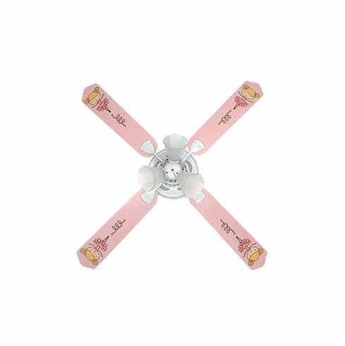 Ballerina Girls Ceiling Fan with Lights