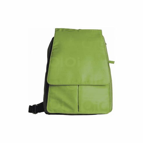 Lime Jacquard Backpack Baby Diaper Bag