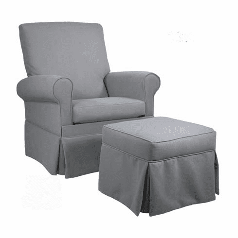 Demare Gliders Upholstered Glider Rocker & Ottoman 2259