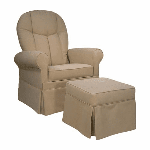 Demare Gliders Upholstered Glider Rocker & Ottoman 2059