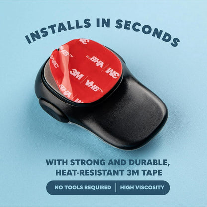 Todays Kids Oven Door Baby Proofing Heat-Resistant Lock - Oven Lock Child Safety, Baby Safety Products for Childproof Home - Strong 3M Adhesive, Easy Installation, One-Hand Use, No Tools