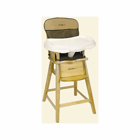 Out of stock Eddie Bauer Wooden High Chair