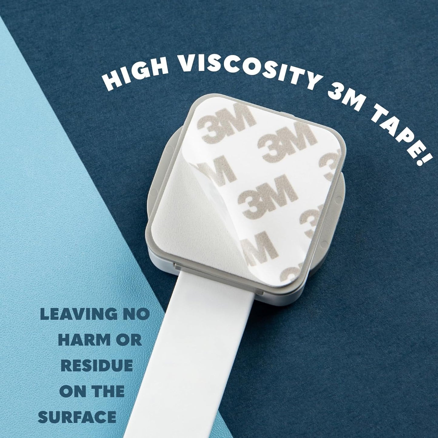 Todays Kids Child Safety Locks - Child Locks for Cabinets and Drawers, Adjustable & Secure Baby Locks - Double Lock System, 360 Degree Base Rotation - Easy Install Cabinet Locks Baby Proofing - 4 Pack