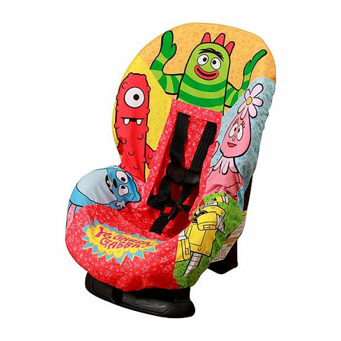Yo Gabba Gabba Car Seat Cover