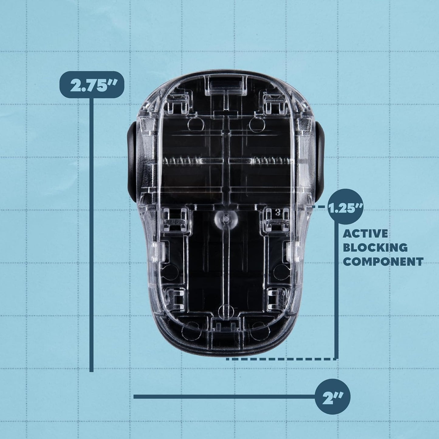 Todays Kids Oven Door Baby Proofing Heat-Resistant Lock - Oven Lock Child Safety, Baby Safety Products for Childproof Home - Strong 3M Adhesive, Easy Installation, One-Hand Use, No Tools