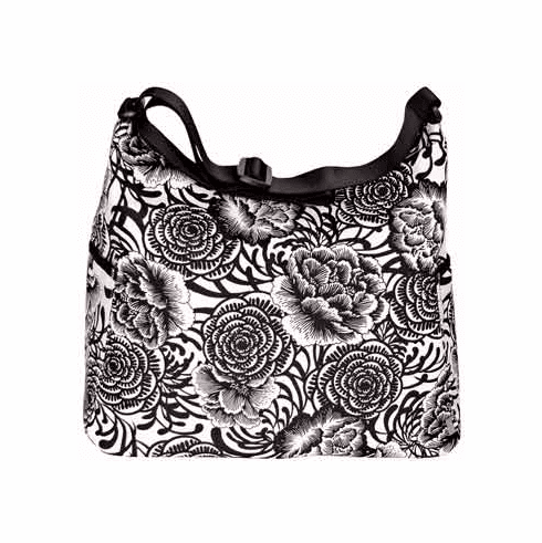 Oriental Posy Hobo Baby Diaper Bag